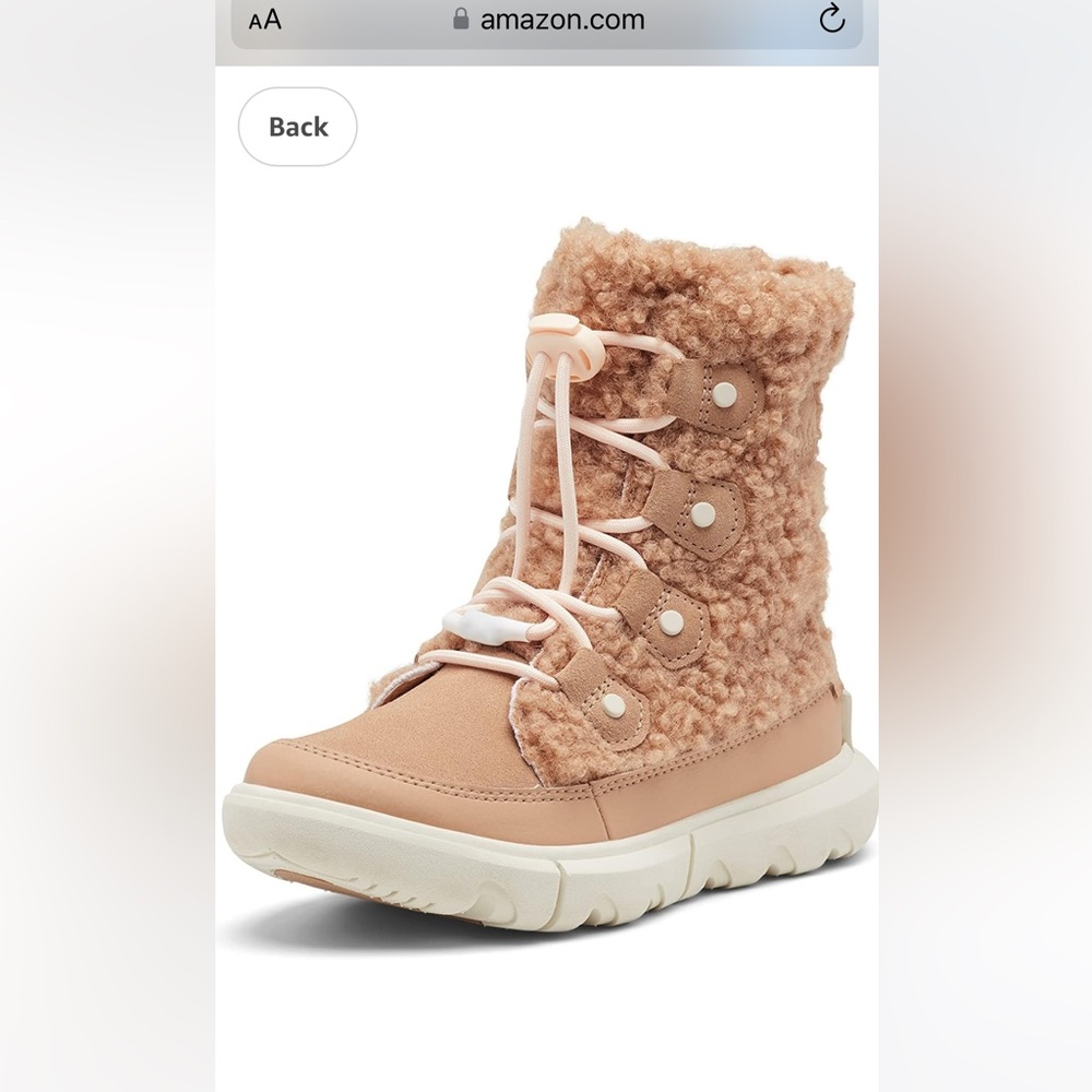 New! Sorel Youth Unisex Youth Explorer Cozy Boots
